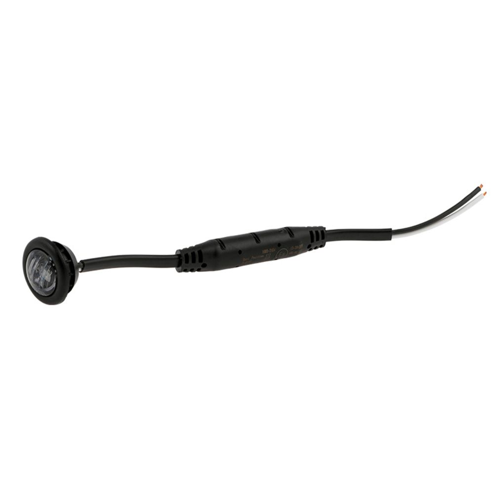 Optibeam Dark Phantom LED-positionsljus ø18,9/27,5 mm röd