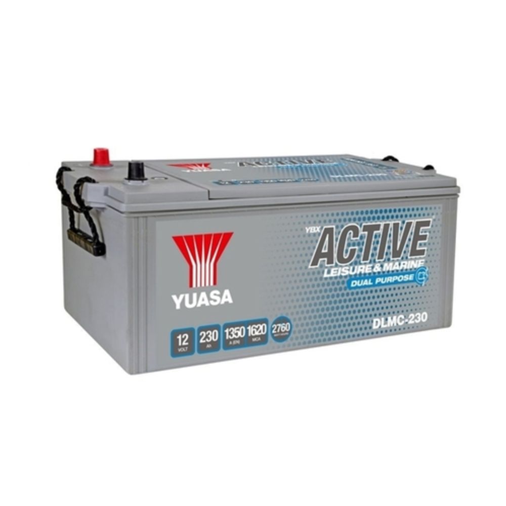 Yuasa DLMC-230 230Ah / 1350A Vapaa-ajan akku P513 x L274 x K242 +-