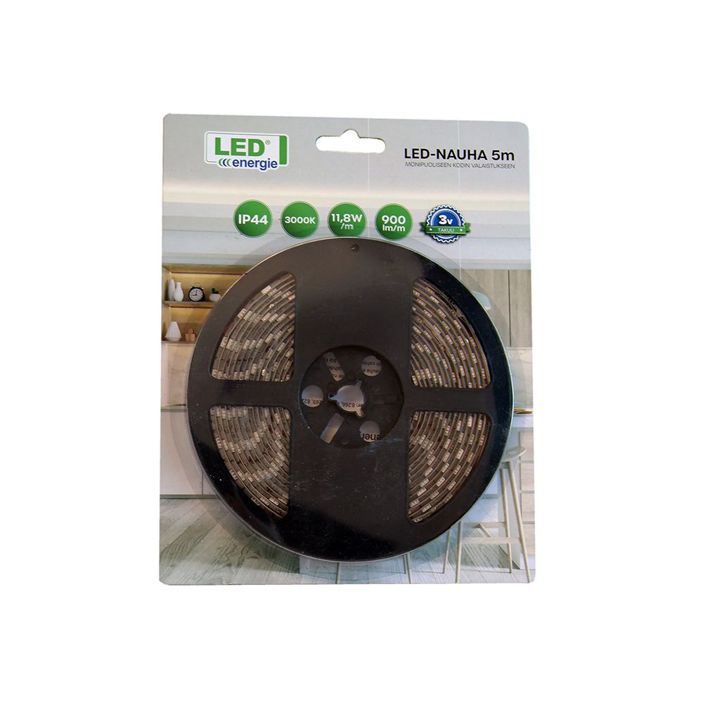 Led Energie 12V LED-riba 11,8 W/m 3000 K 5 m IP44