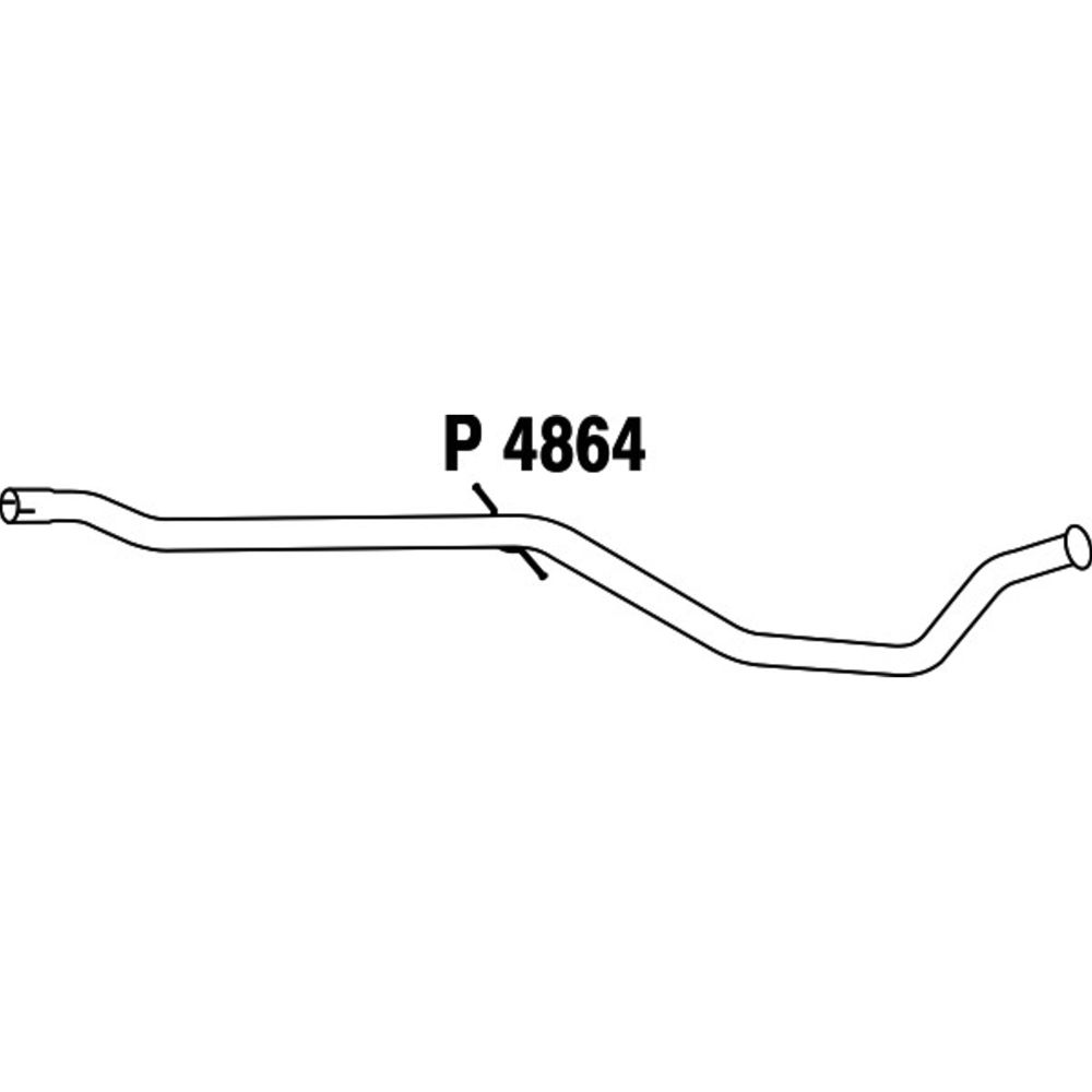 Avgasrör 14-4739