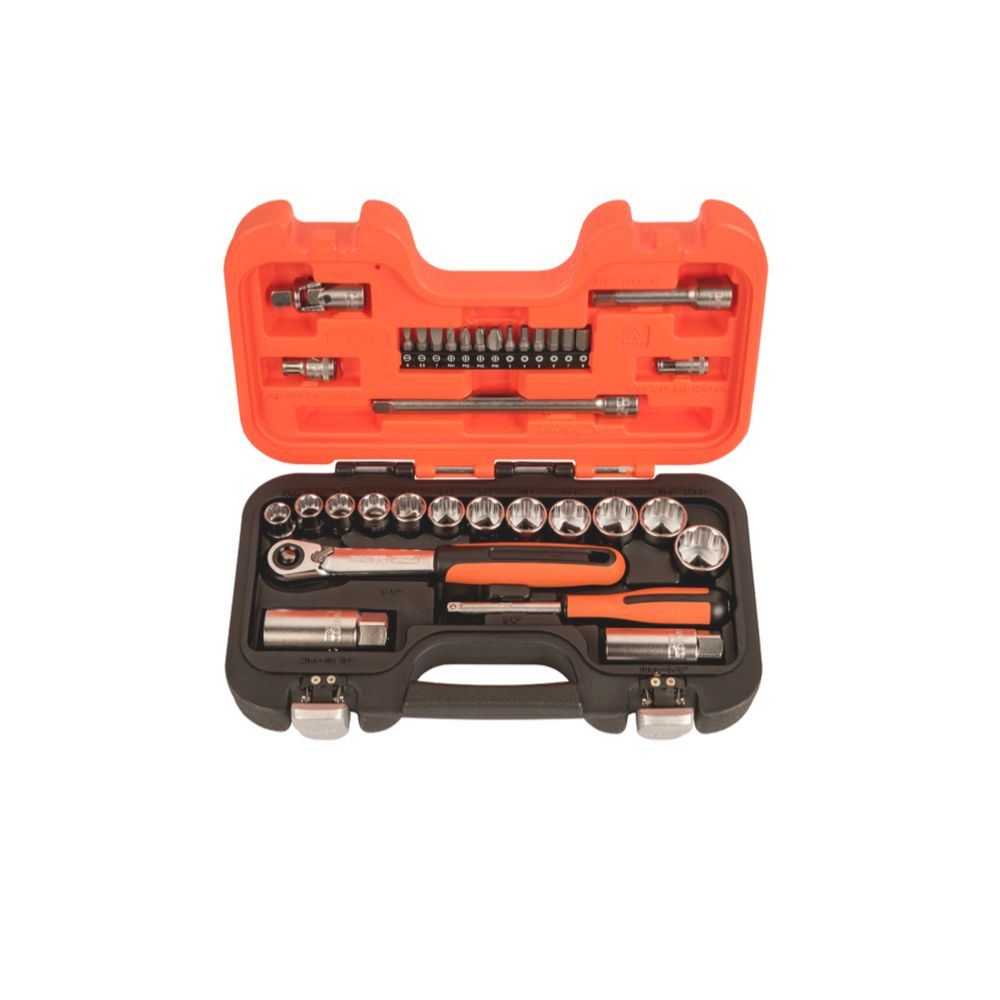 Bahco SL34 34-osaline padrunikomplekt, 3/8"