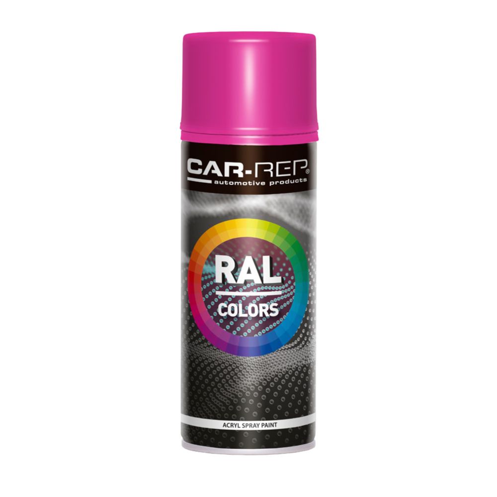 CAR-REP sprayfärg akryl RAL4010 rosa 400 ml