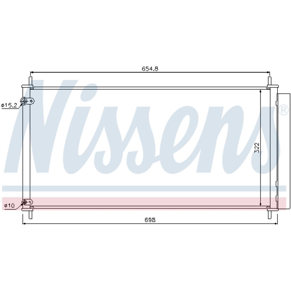 Kliimaseadme kondensaator 30-00425