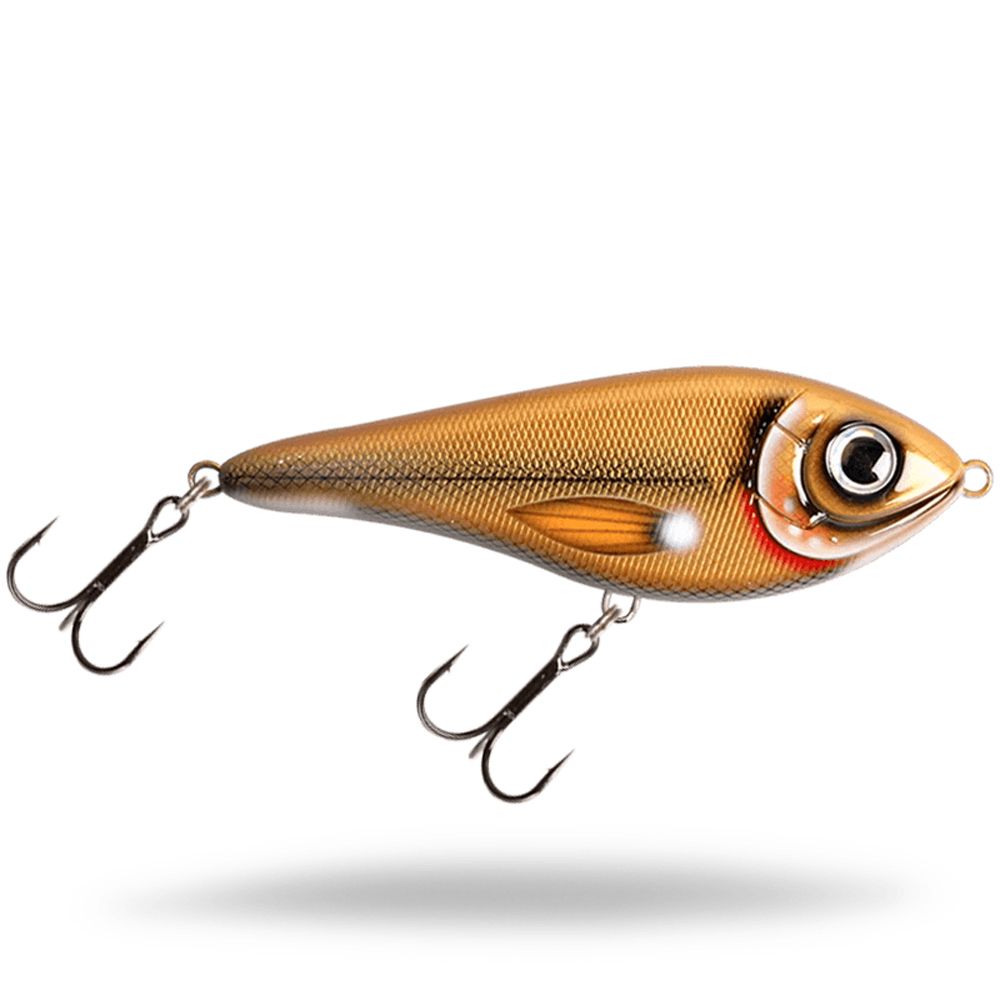 Strike Pro Buster Swim Jr 10,5 cm 40 g hitaasti uppoava jerkki