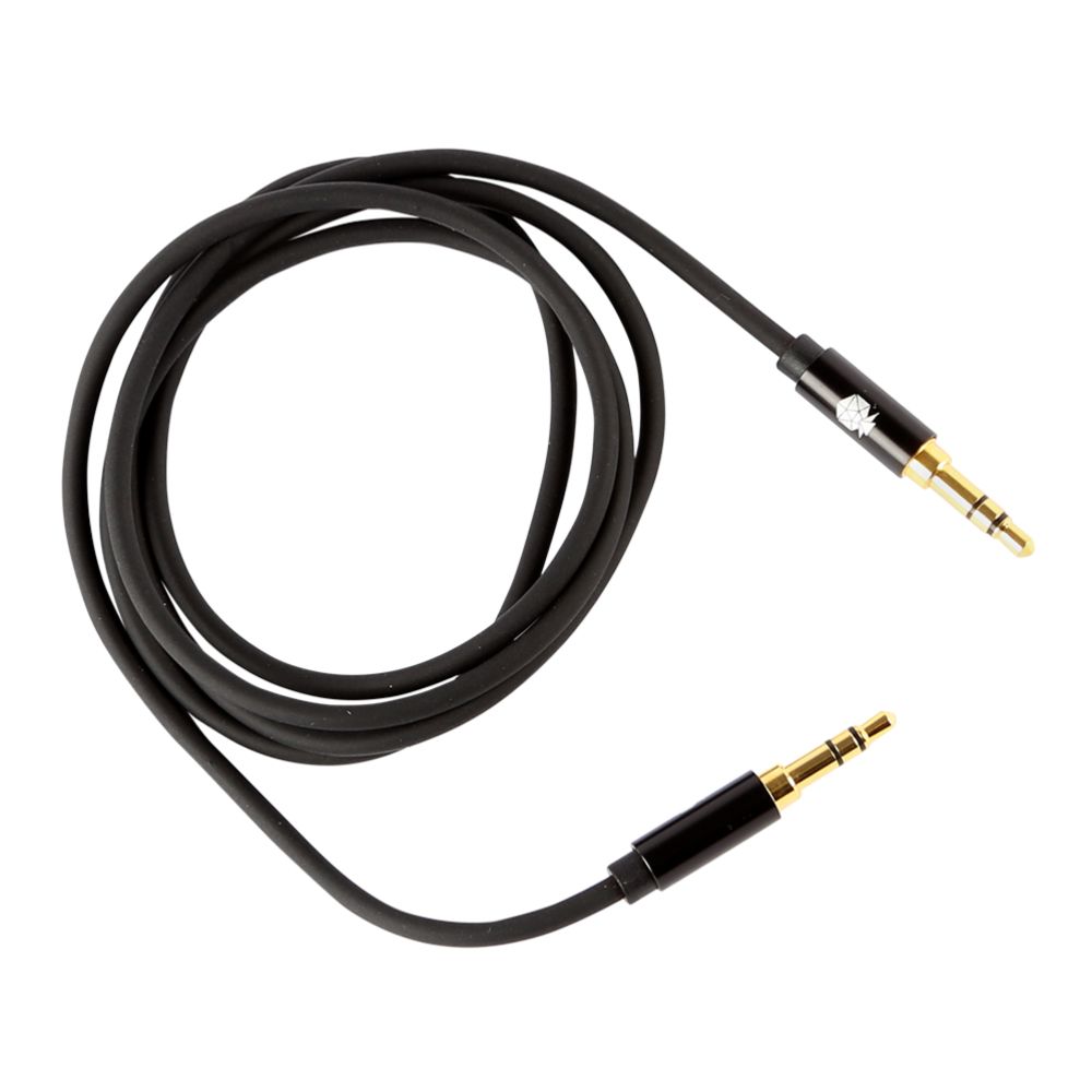 Cloudberry 3,5 mm audiokaabel 1 m, must