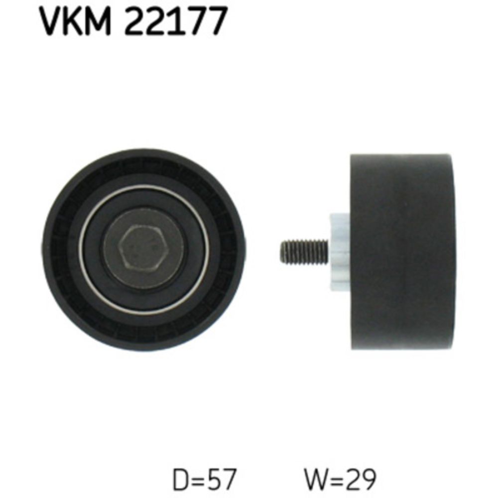 Hammashihnan ohjainrulla 25-5895