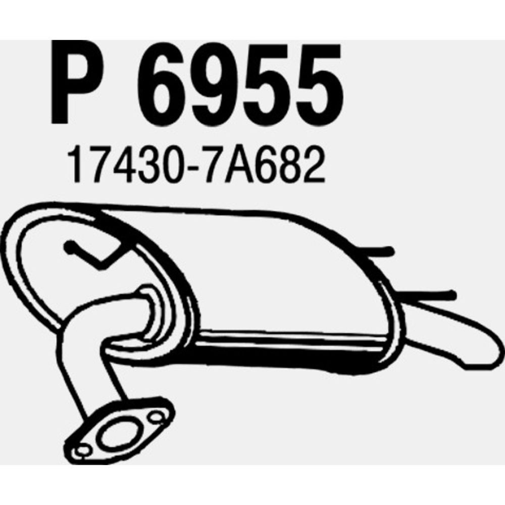 Takaäänenvaimentaja 14-6879
