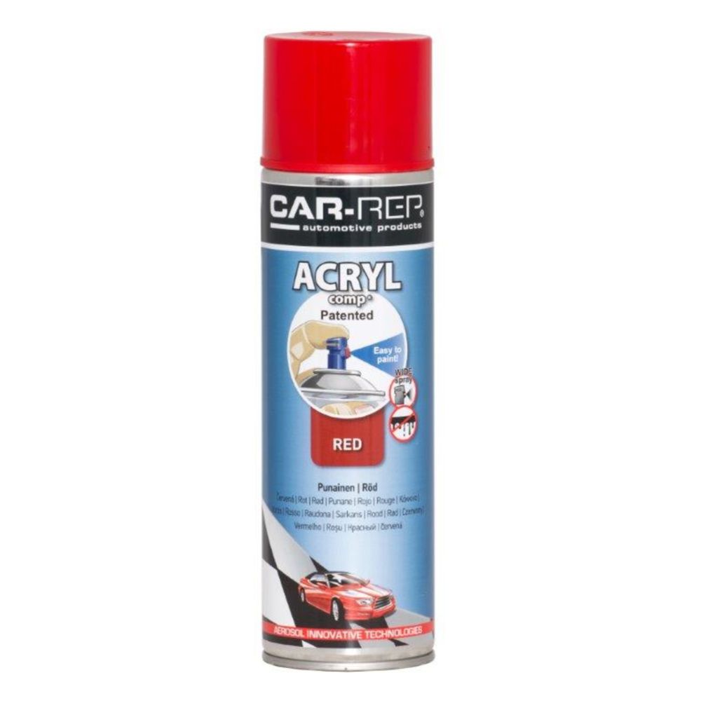 CAR-REP ACRYLcomp Akryylimaali punainen 500 ml
