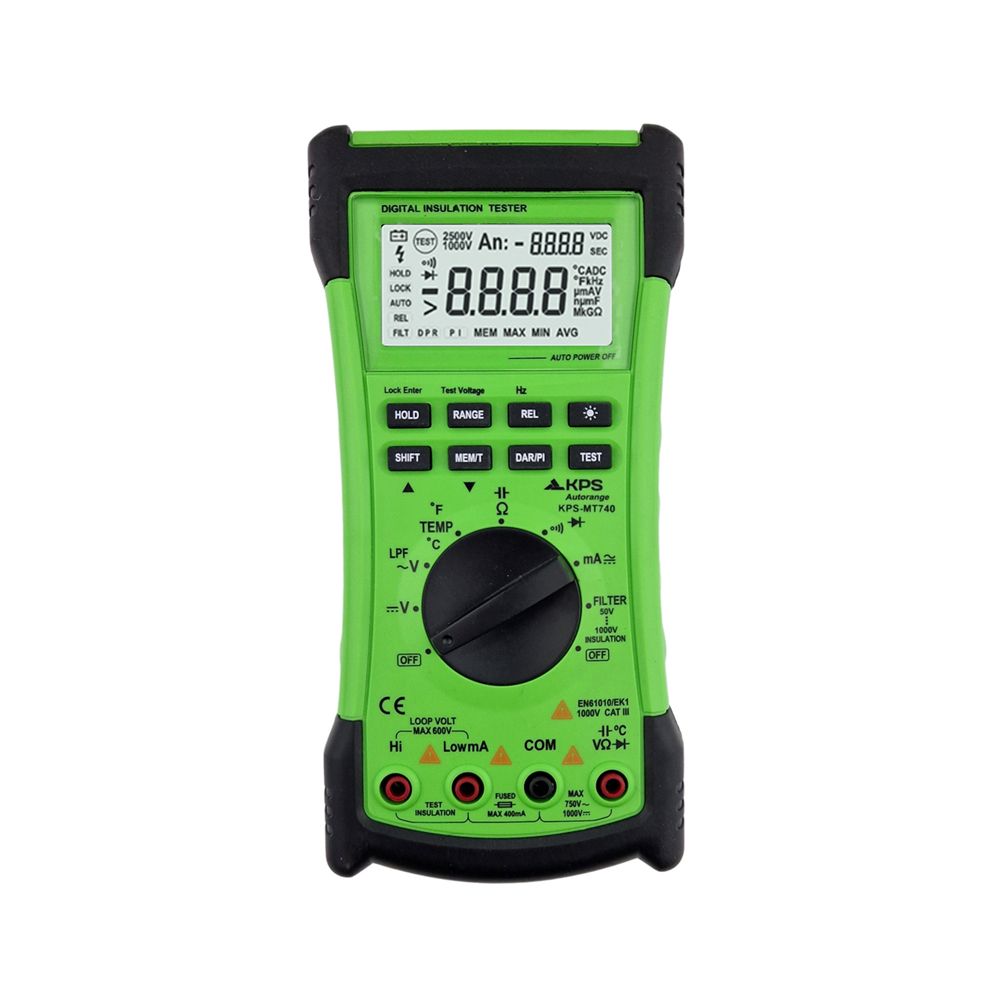 KPS MT740 Isolatsioonitakistuse-/ Multimeeter
