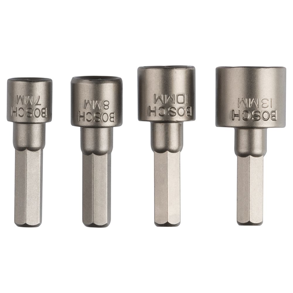 Bosch kuusiohylsude komplekt SW7/8/10/13, 36 ja 38 mm