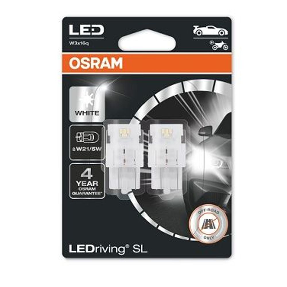 Osram W21/5W LED-pirnide paar,