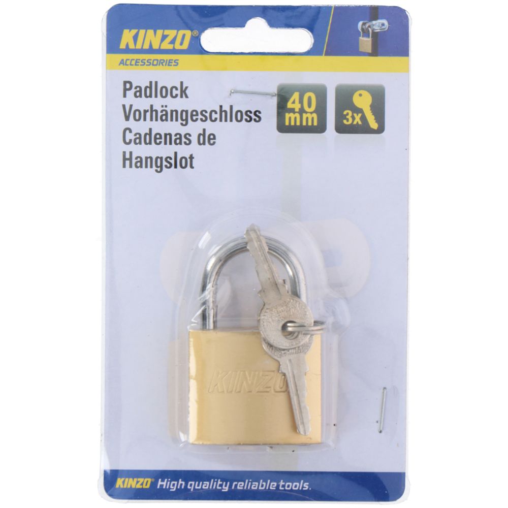 Kinzo riippulukko 40 mm