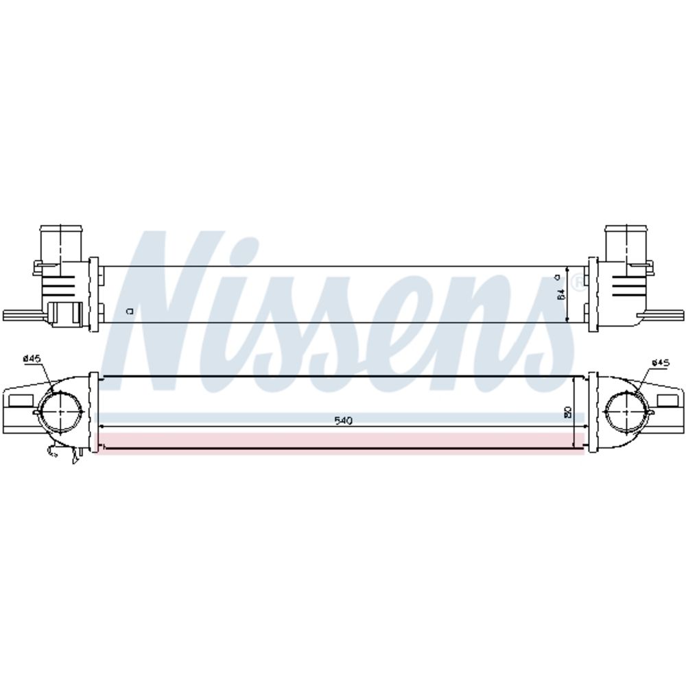 Kompressoriõhu radiaator 30-00089
