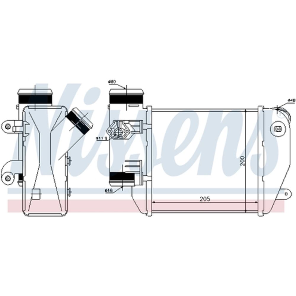 Kompressoriõhu radiaator 30-04235