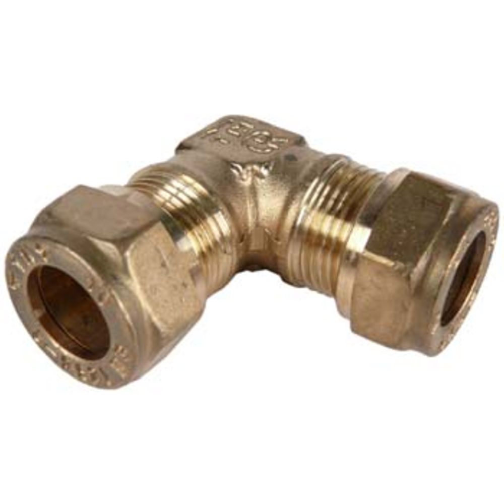 Klämringskoppling vinkel 10 mm - 10 mm