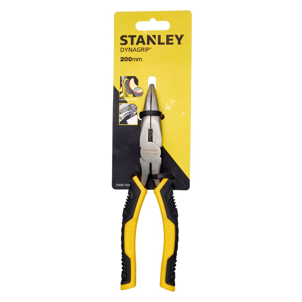 Stanley® DynaGrip painutatud otstega pikkmokktangid 200 mm