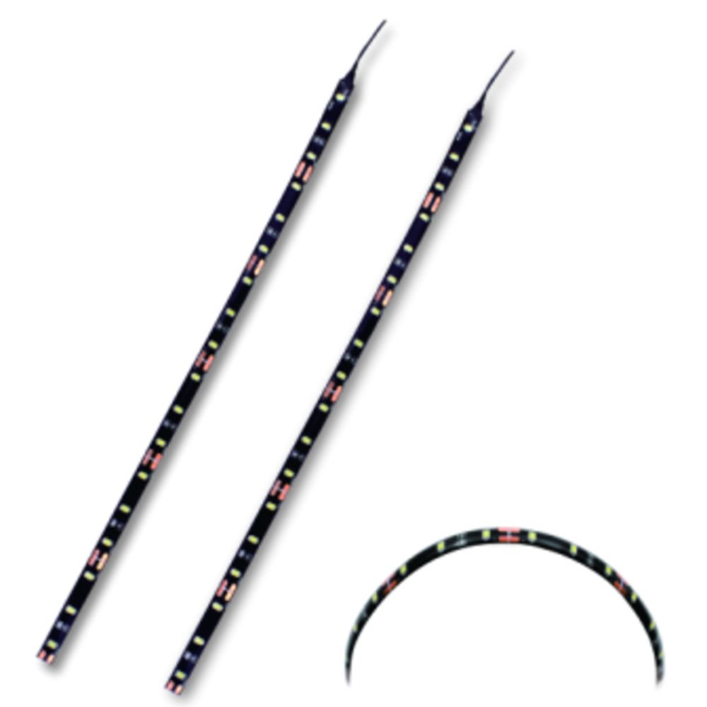 AX4 LED valonauha 12V, 300mm sininen (2 kpl)