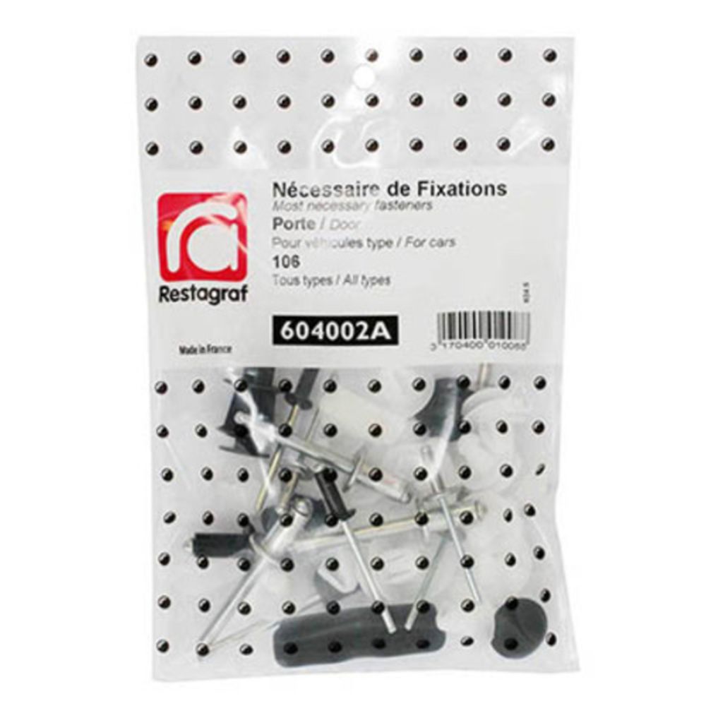 Kinnituskomplekt Peugeot uks 604002A 34 osa