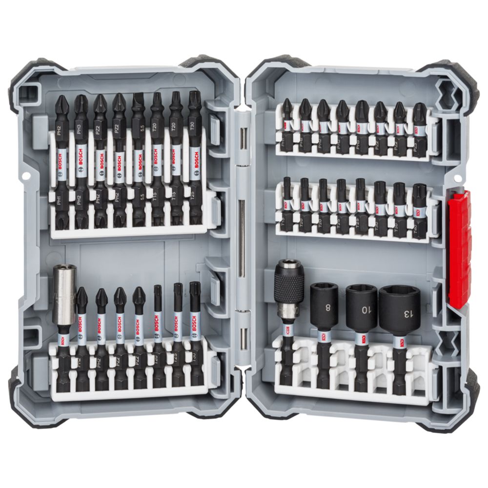 Bosch Pick and Click Impact Control kruvikeeraja otsikute komplekt, 36 osa