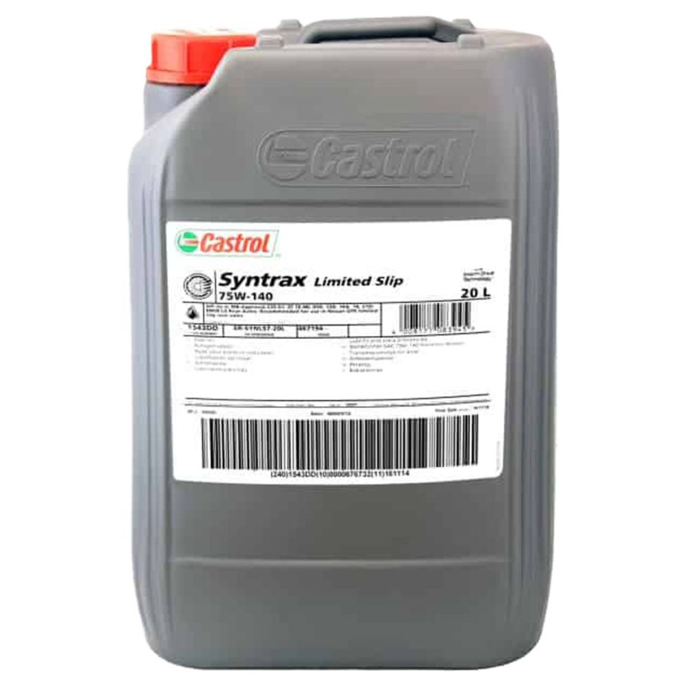 Castrol Transmax Limited Slip LL 75W-140 GL-5 20 l peräöljy