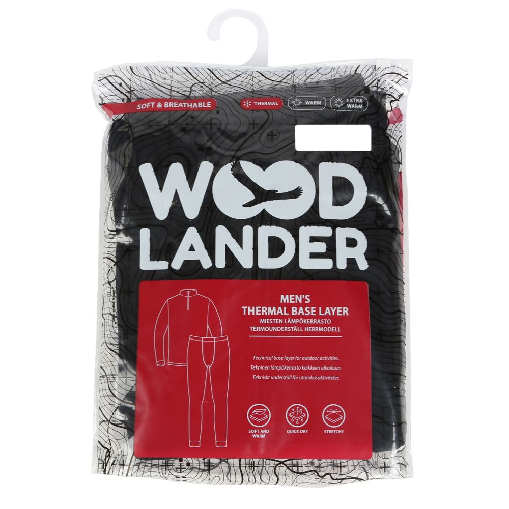 Woodlander lämpökerrasto musta