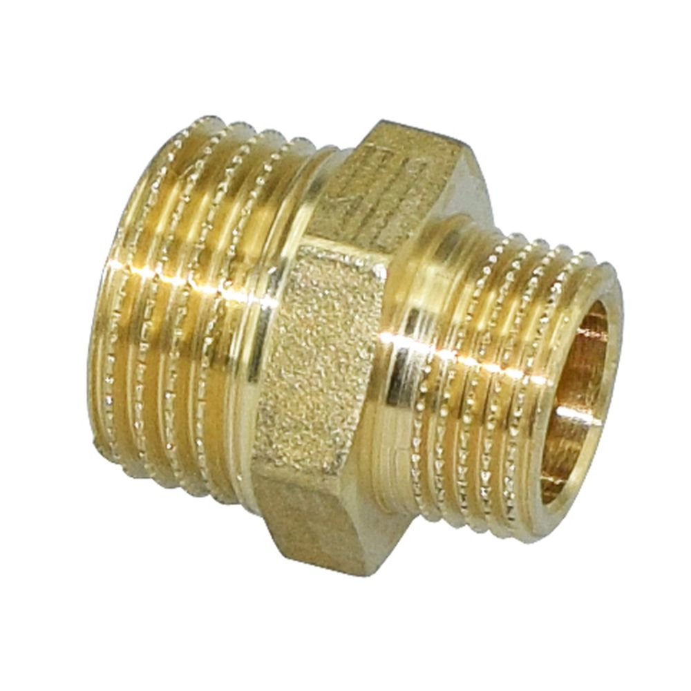 Harju supistuskaksoisnippa 3/4"-1/2" messinki