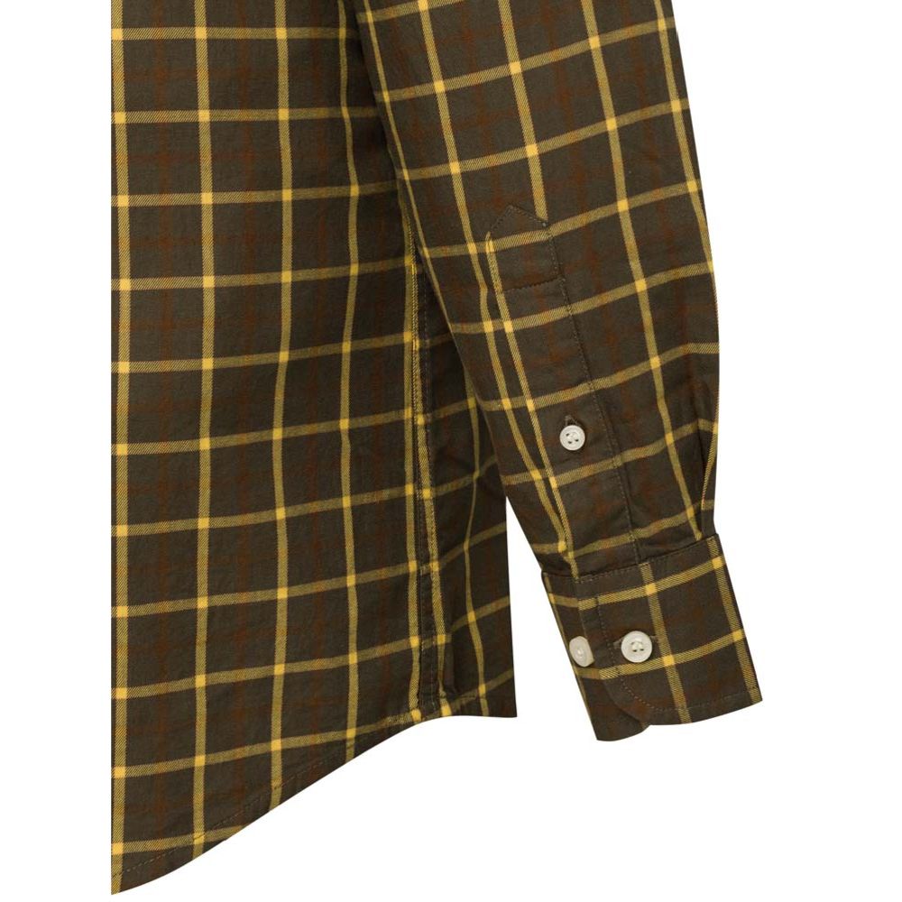 Beretta Bryggen pluus, pruun/kollane