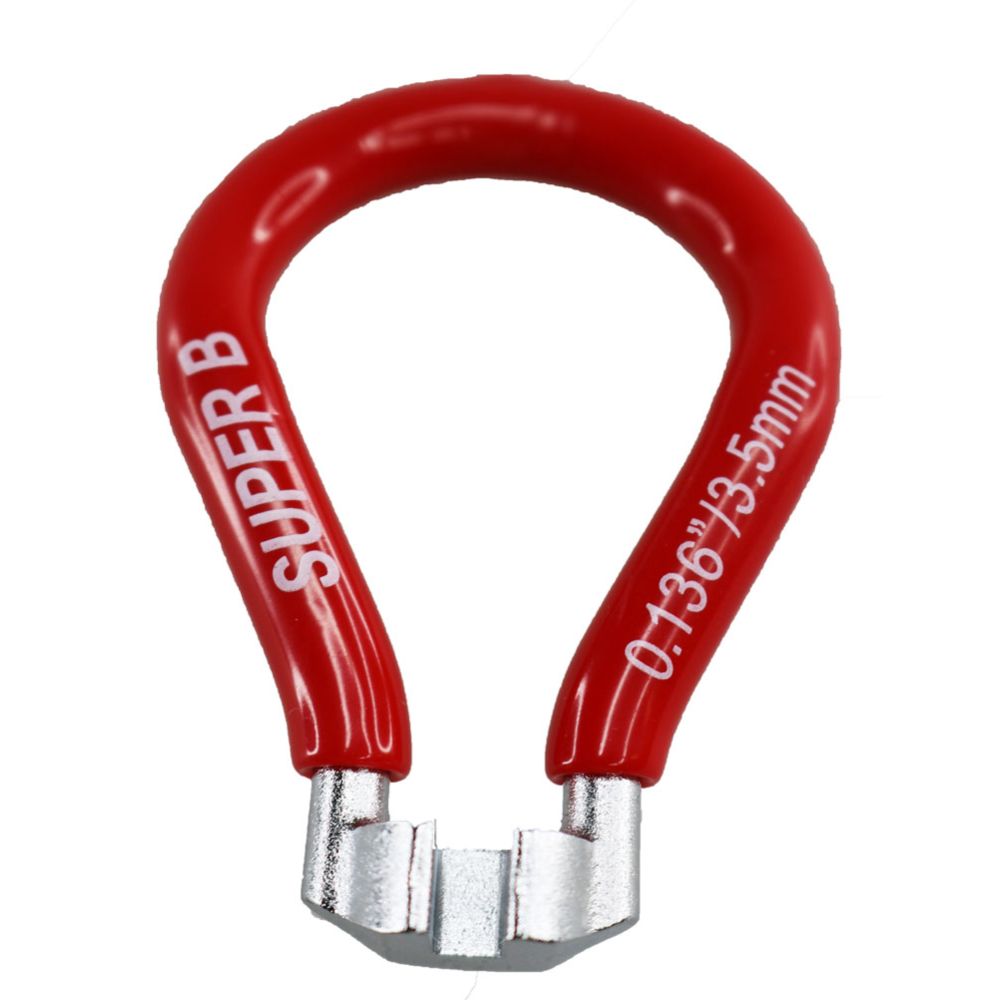 Super B nippeliavain 3,5 mm (136') punainen