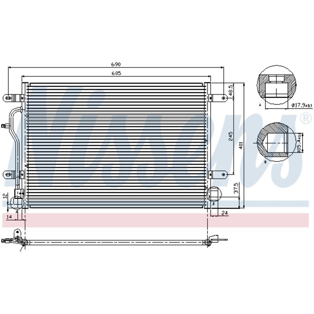 Kliimaseadme kondensaator 30-8427