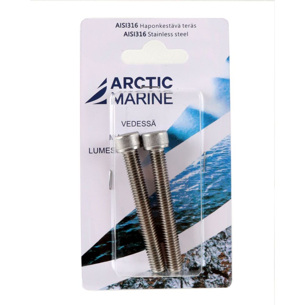 Arctic Marine kuusiokoloruuvi DIN912 M6x1,0 25 mm 10 kpl