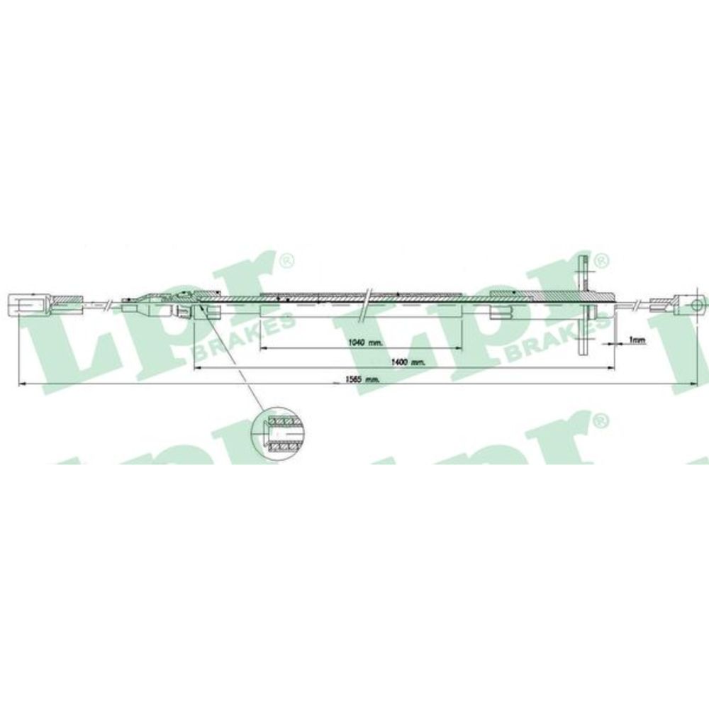 Käsijarruvaijeri 24-7659