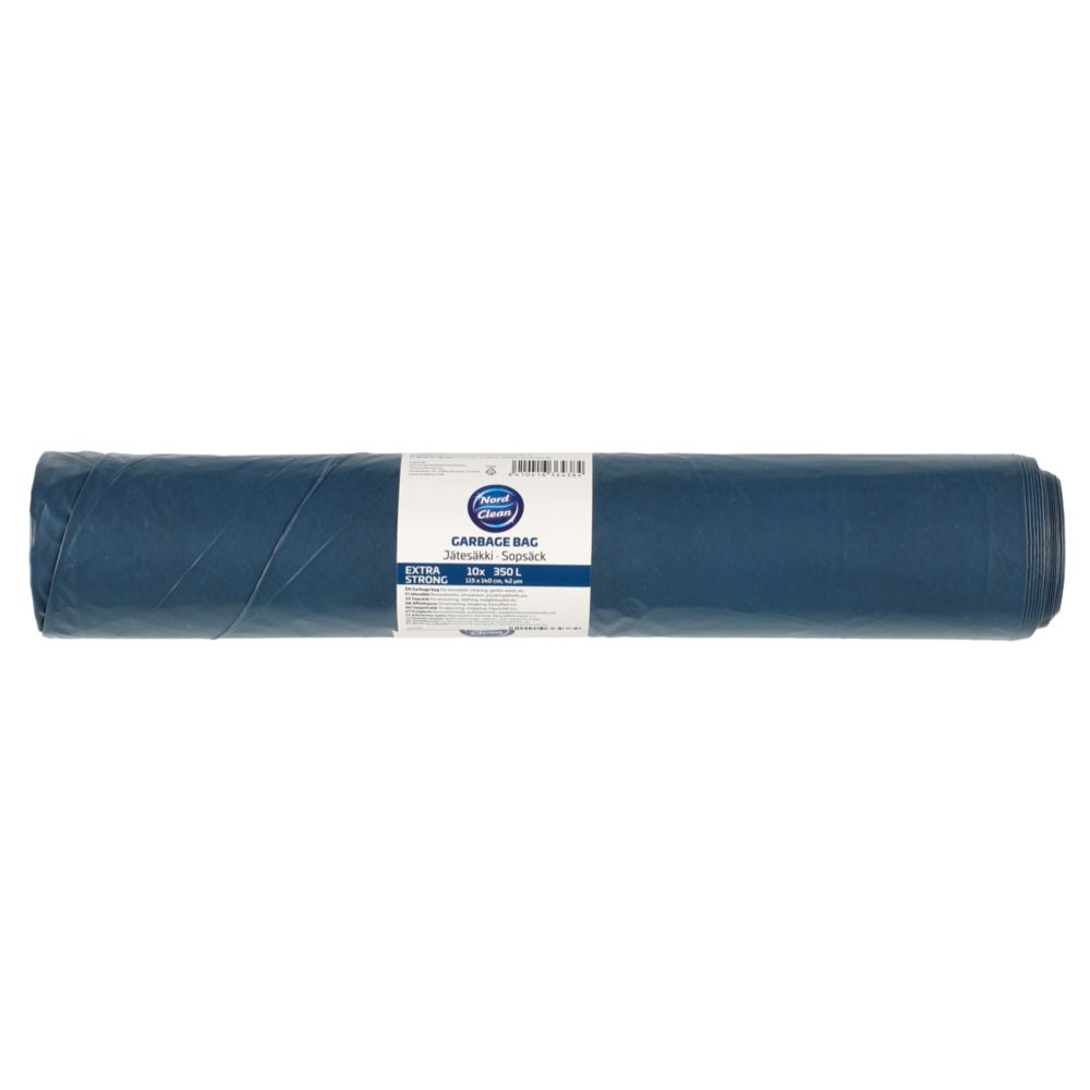 Nord Clean extra stark byggsäck 350 L 10 st. blå