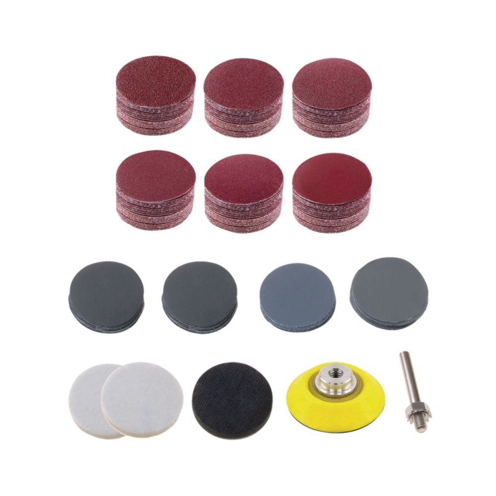 Mastercraft lihvimis- ja poleerimiskomplekt, 85 osa
