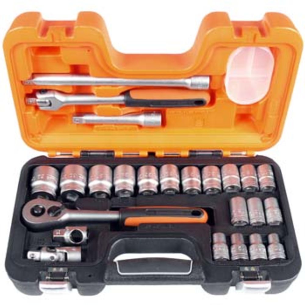 Bahco S240 hylsnyckelsats 1/2" 24 delar