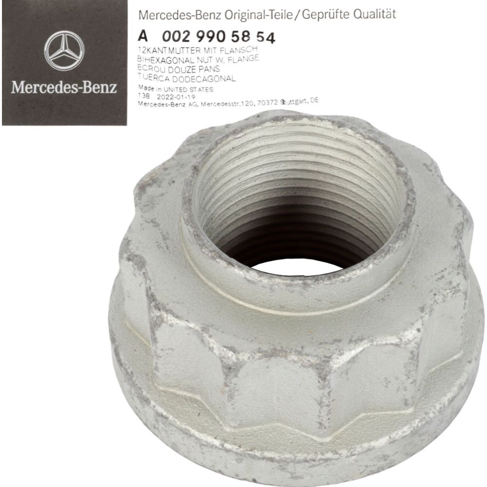 Axelmutter, drivaxel 17-05207