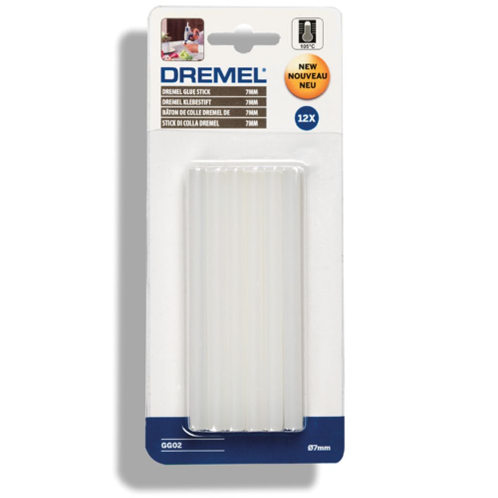 Dremel® GG02 kuumaliimapuikko yleiskäyttöön 105 - 140°C 100 x 7 mm 12 kpl