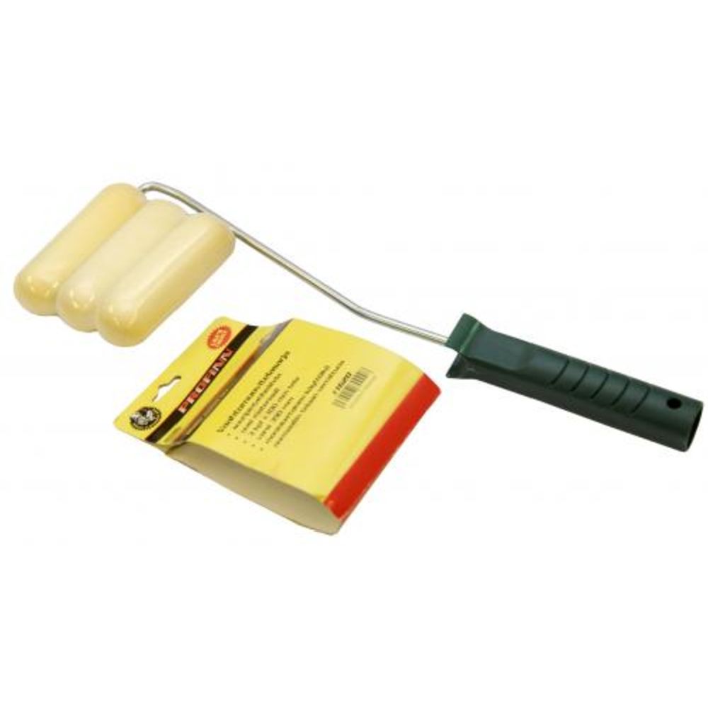 Finbullet värvirulli komplekt vahtplast 100 mm 3 tk