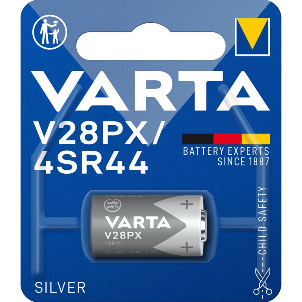 Varta V28PX / 4SR44 silveroxidbatteri