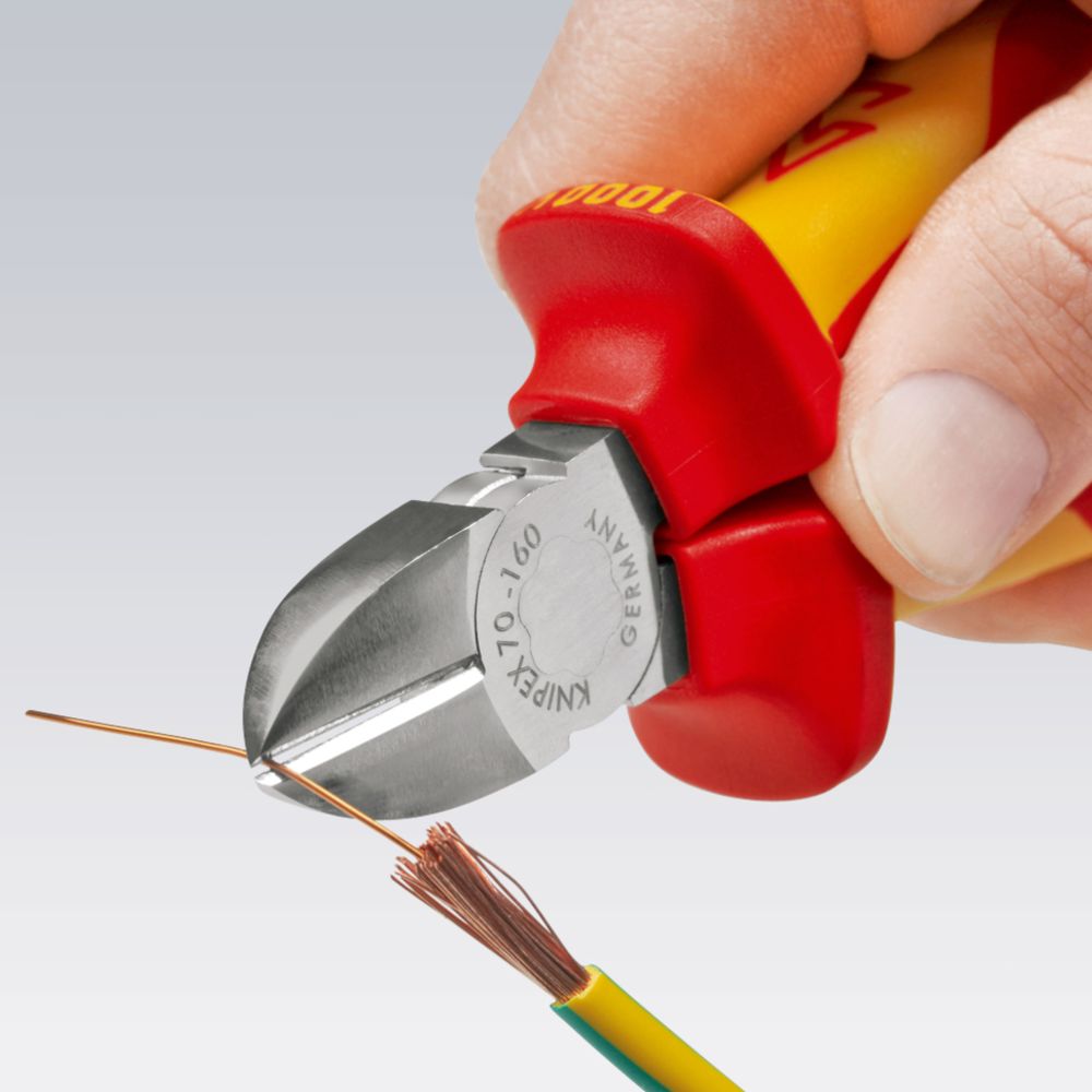 Knipex® 70 06 140 VDE sivuleikkurit 140 mm