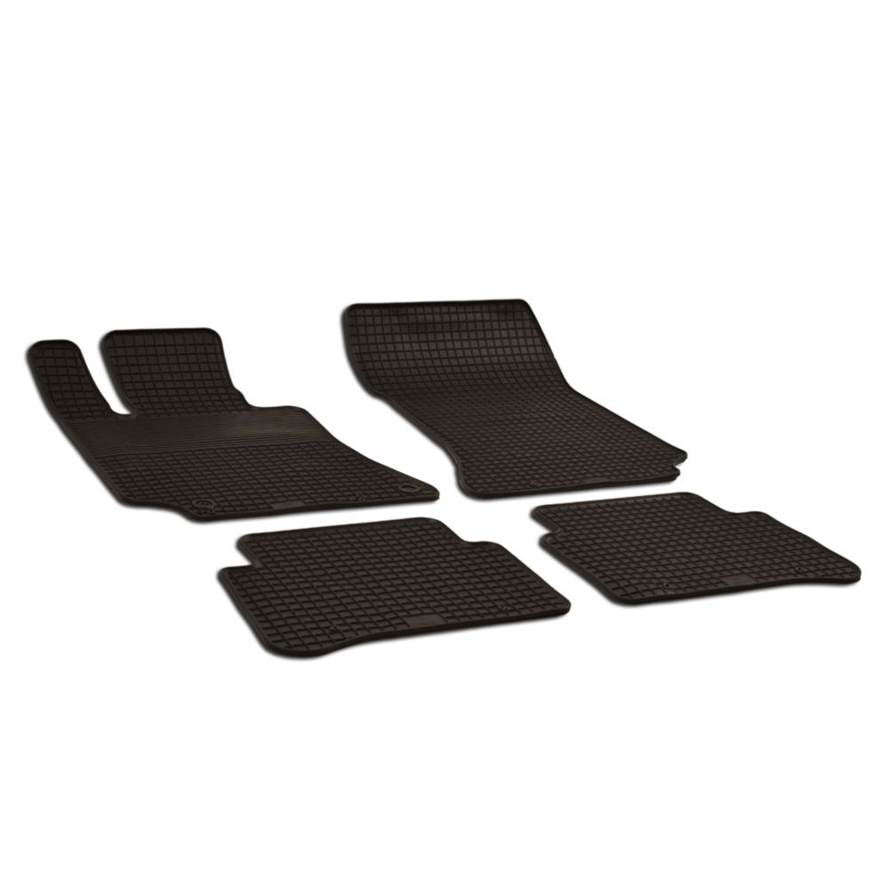 Kummimattide komplekt, Mercedes-Benz E-klass W212, 2009-, must