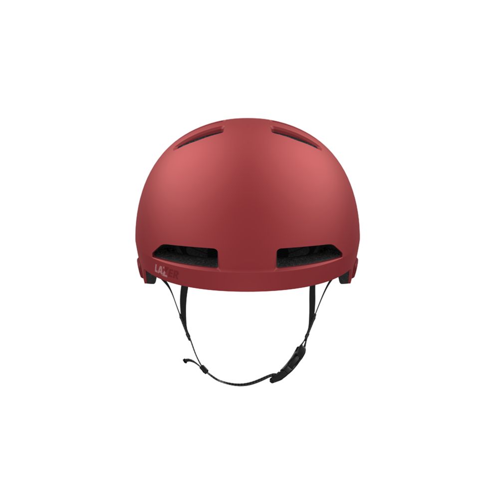 Lazer Maze JR KinetiCore Matte Ruby Red barncykelhjälm 50-56 cm