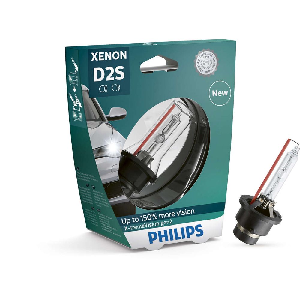 Philips X-tremeVision gen2 Xenon-D2S 85V/35W +150%