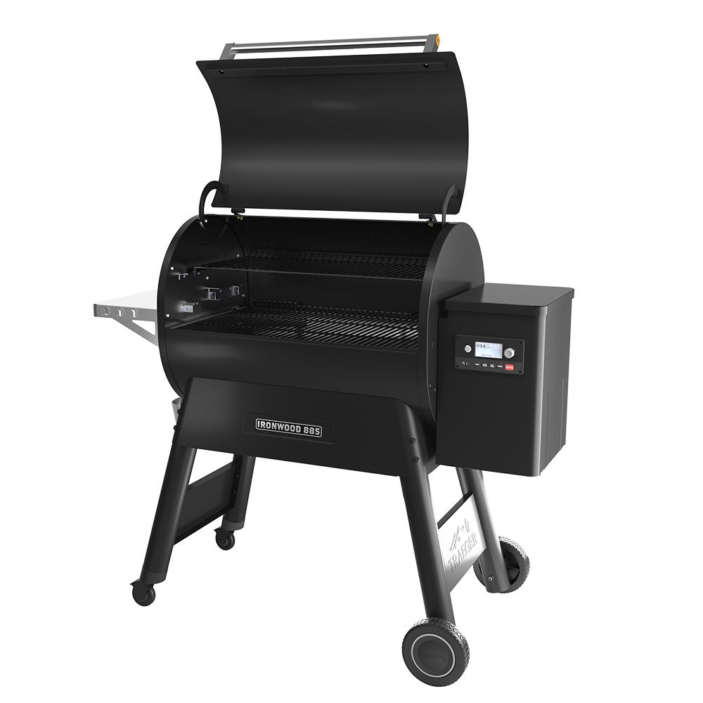 Traeger Ironwood 885 pelletsgrill svart