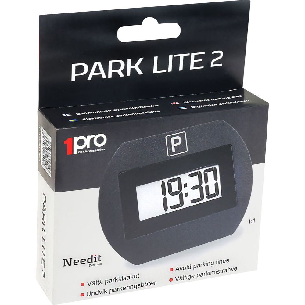 Needit Park Lite 2 elektronisk parkeringsskiva