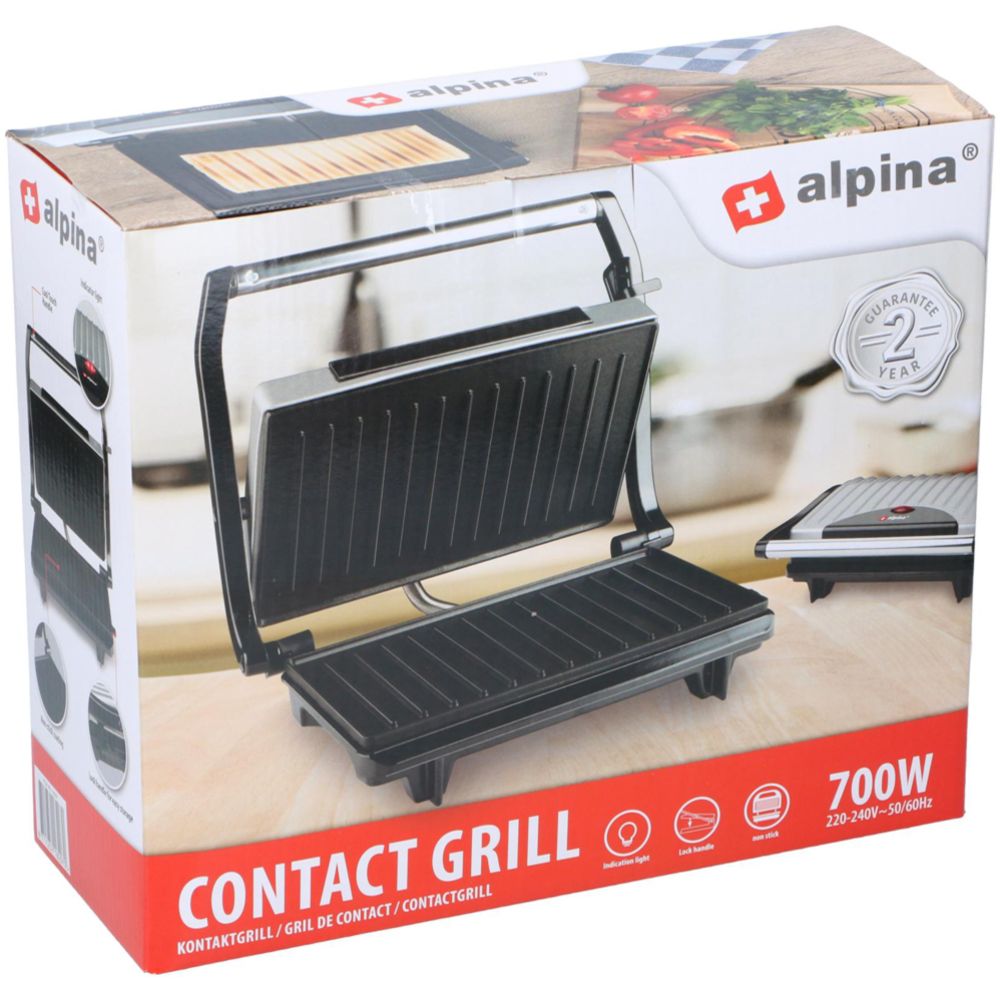 Alpina panini grill, 700 W