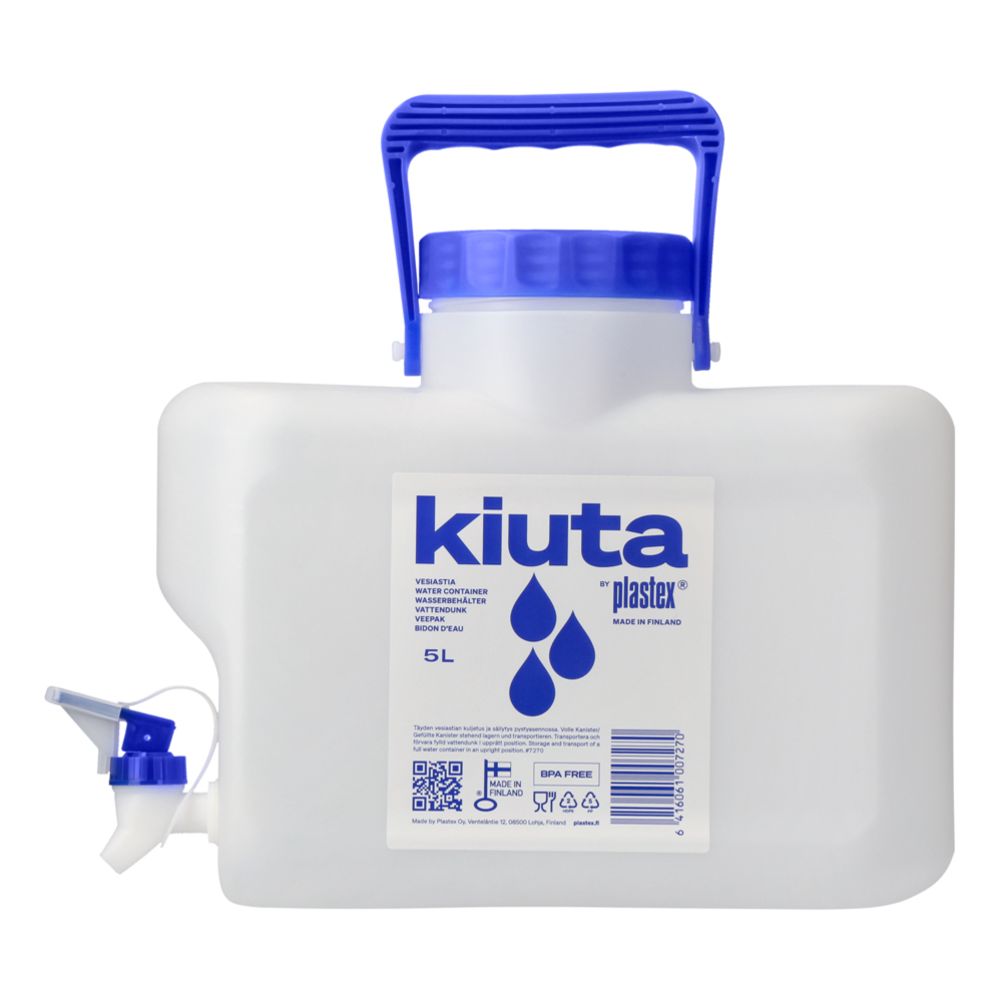 Plastex kraaniga veepaak külmikusse, 5 l