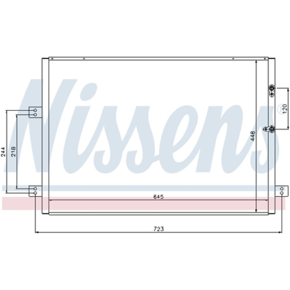 Ilmastointilaitteen lauhdutin 30-05151
