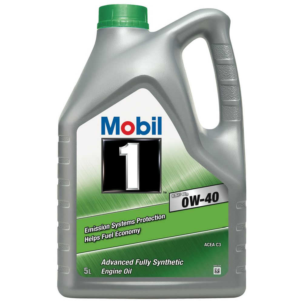 Mobil 1 ESP X4 0W-40 5 l moottoriöljy