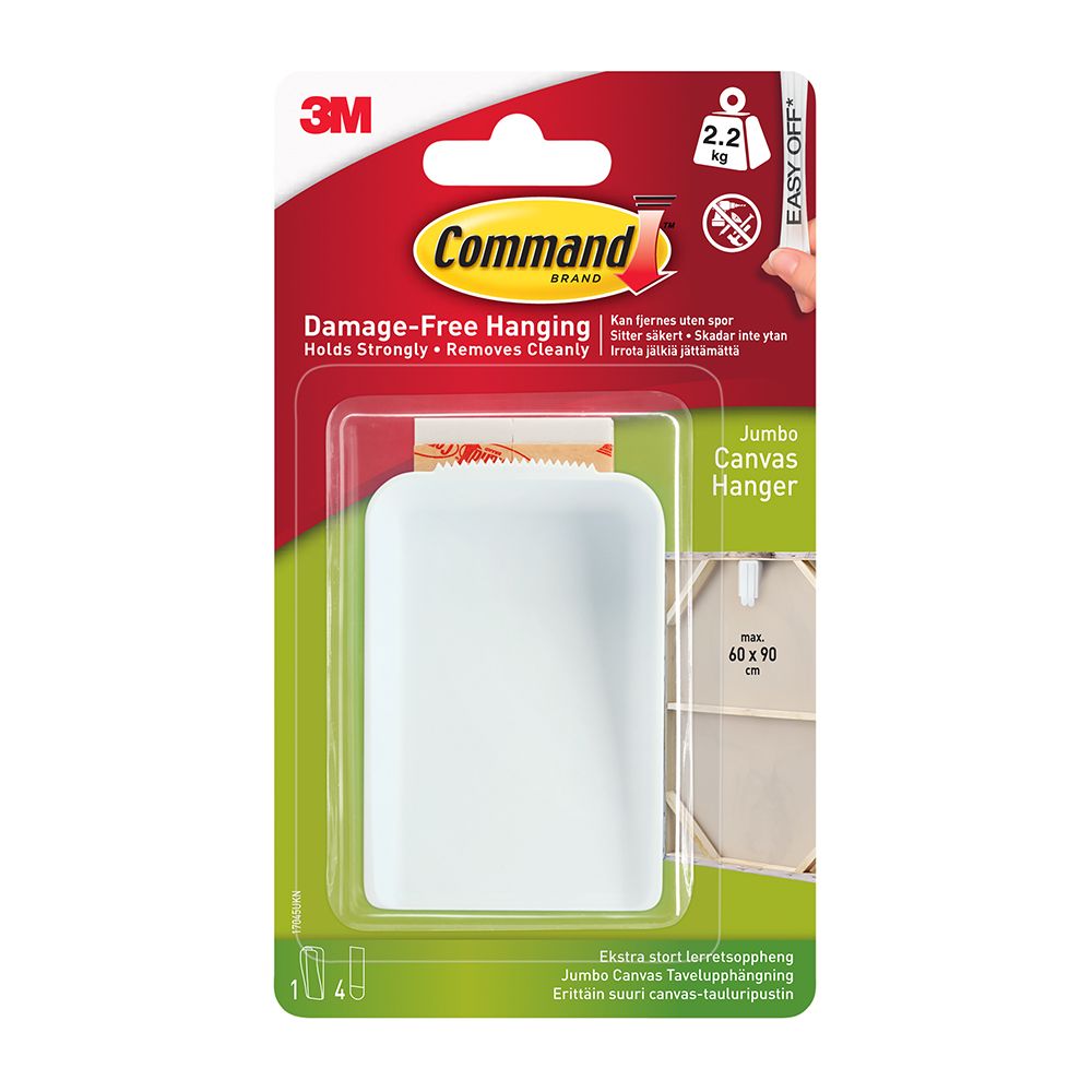 3M Command 17045 tavelkrok 57 x 86 mm