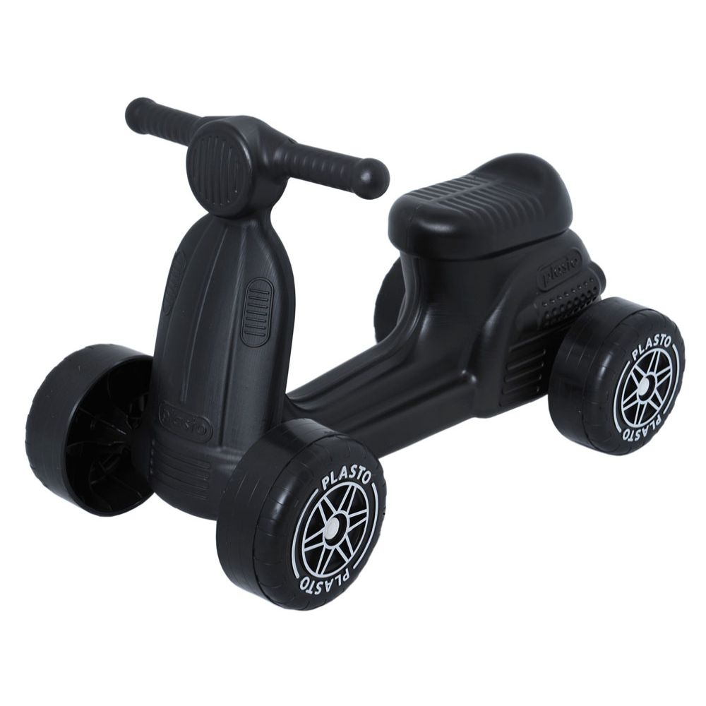 Plasto scooter svart